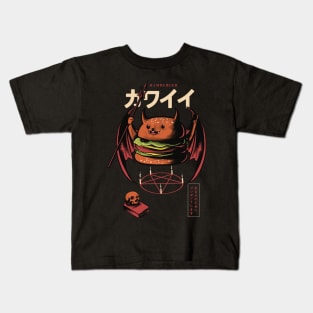 demonic burger Kids T-Shirt